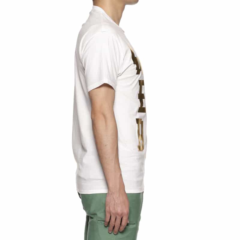 OVERCOAT ロゴプリントTシャツ WHITE