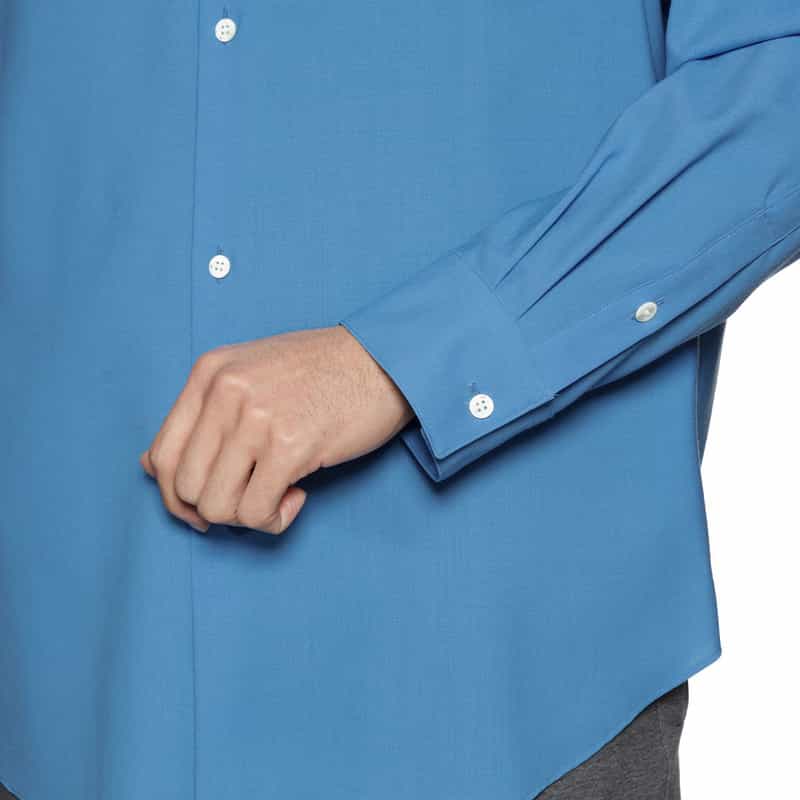 OVERCOAT OVERCOAT＜オーバーコート＞フード付きシャツ BLUE