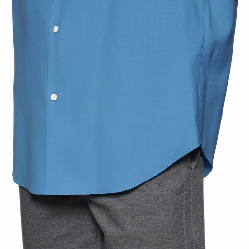 OVERCOAT OVERCOAT＜オーバーコート＞フード付きシャツ BLUE