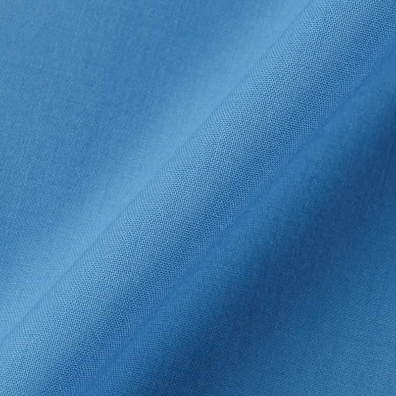 OVERCOAT OVERCOAT＜オーバーコート＞ウール バックサイドプリーツシャツ BLUE