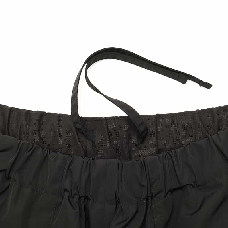 OVERCOAT バーニーズ　ニューヨーク限定 ナイロン ドローストリング イージーパンツ BLACK