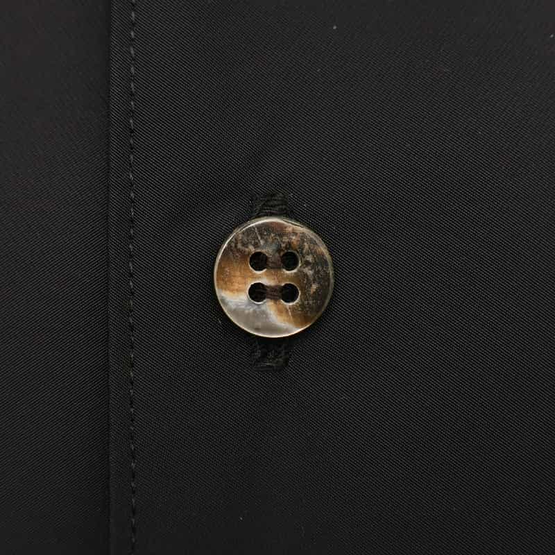 OVERCOAT OVERCOAT＜オーバーコート＞バーニーズ　ニューヨーク限定 ナイロン オープンシャツ BLACK