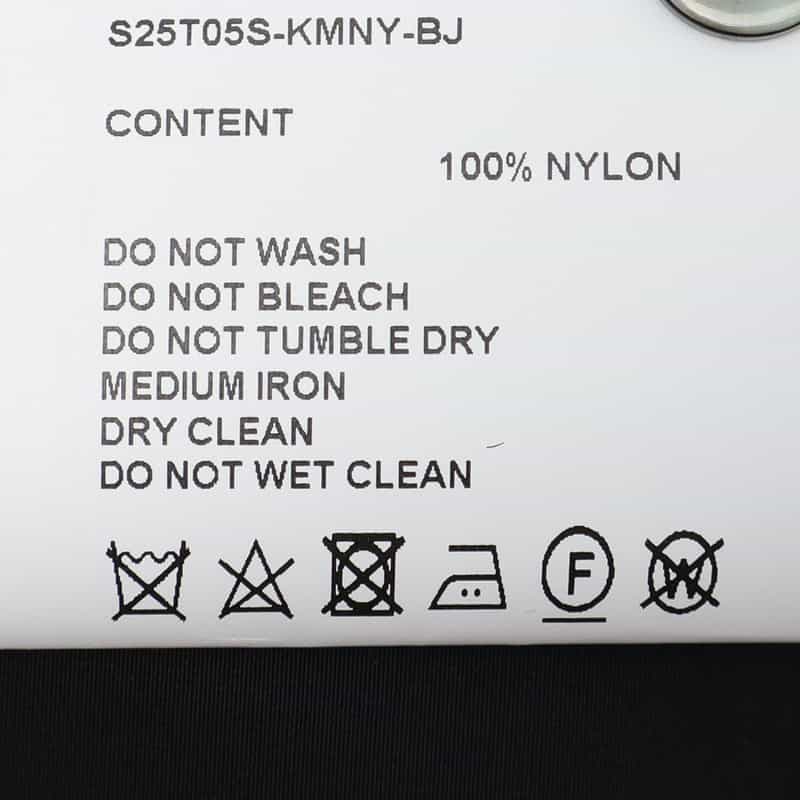 OVERCOAT OVERCOAT＜オーバーコート＞バーニーズ　ニューヨーク限定 ナイロン オープンシャツ BLACK