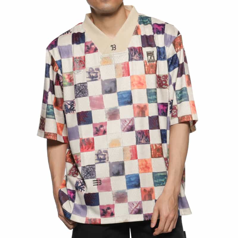 NAMESAKE プリントTシャツ MULTI COLOR