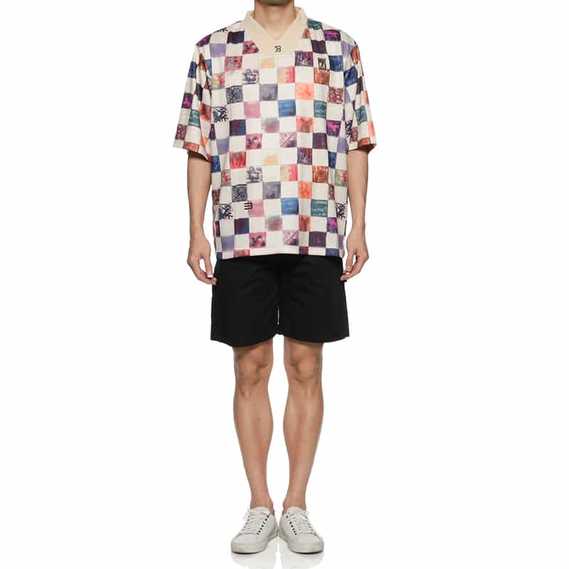 NAMESAKE NAMESAKE＜ネームセイク＞プリントTシャツ MULTI COLOR