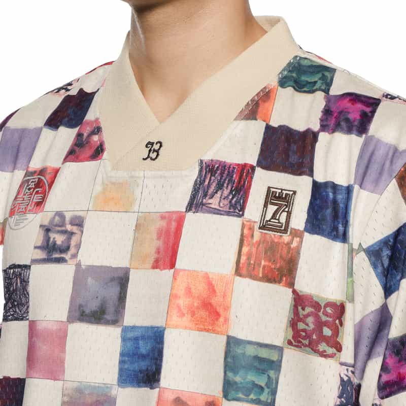 NAMESAKE NAMESAKE＜ネームセイク＞プリントTシャツ MULTI COLOR