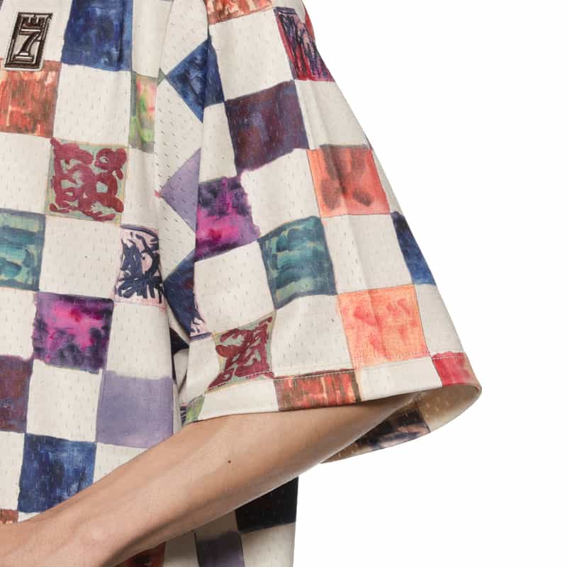 NAMESAKE NAMESAKE＜ネームセイク＞プリントTシャツ MULTI COLOR