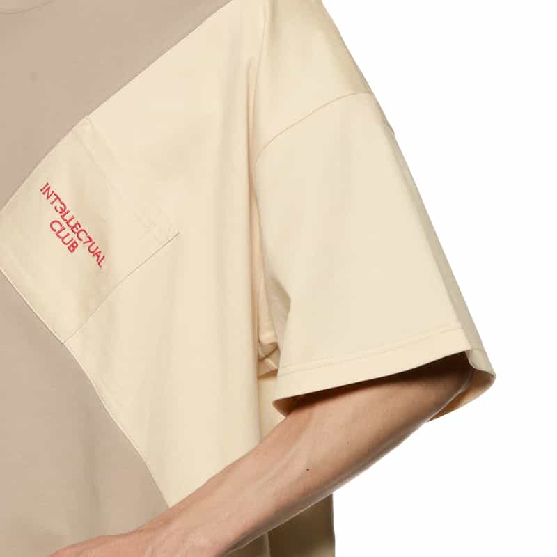 NAMESAKE NAMESAKE＜ネームセイク＞プリントTシャツ GRAY