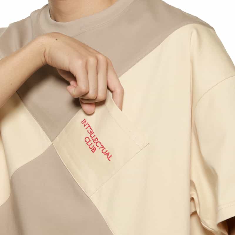 NAMESAKE NAMESAKE＜ネームセイク＞プリントTシャツ GRAY