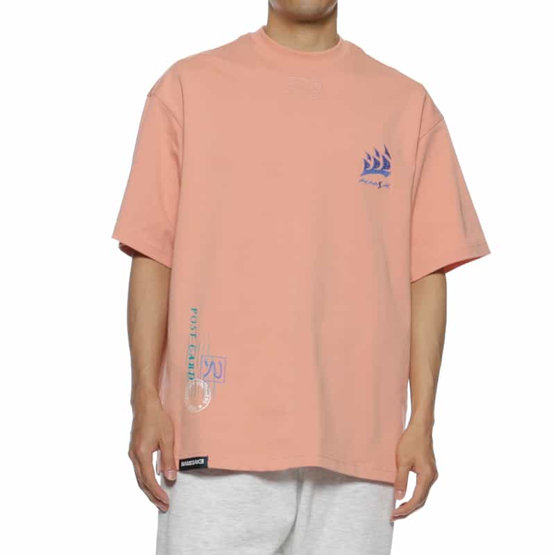 NAMESAKE プリントTシャツ PINK