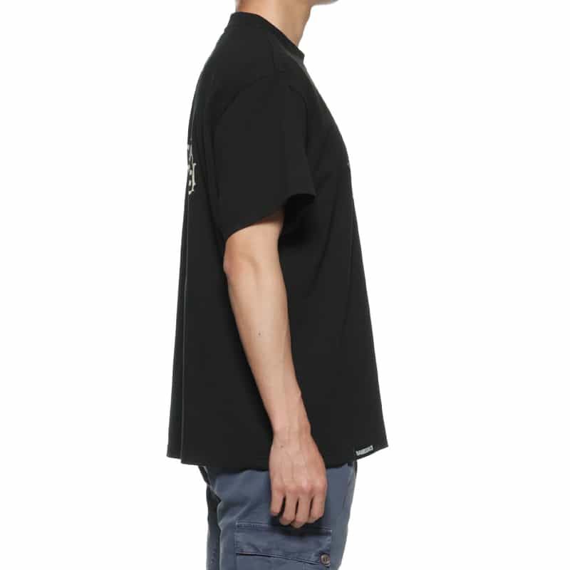 NAMESAKE NAMESAKE＜ネームセイク＞プリントTシャツ BLACK