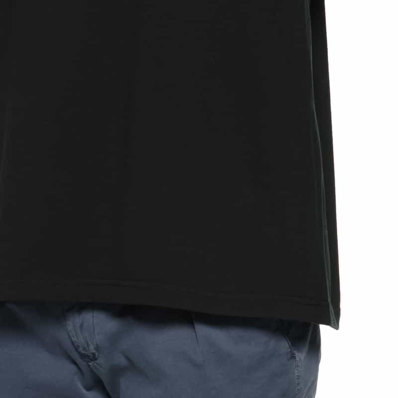 NAMESAKE NAMESAKE＜ネームセイク＞プリントTシャツ BLACK