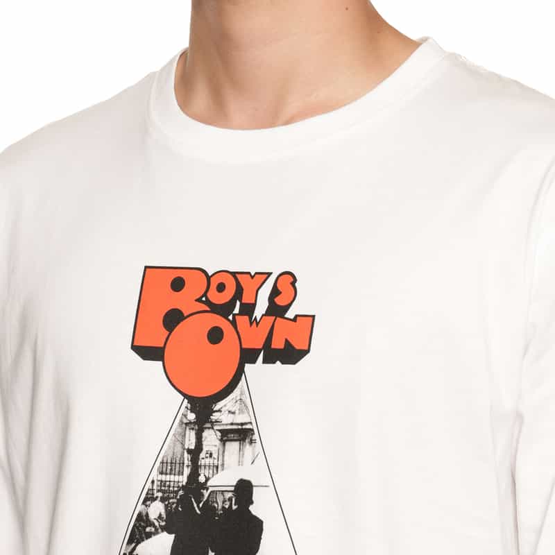 BOY'S OWN BOY’S OWN＜ボーイズ・オウン＞プリントTシャツ WHITE