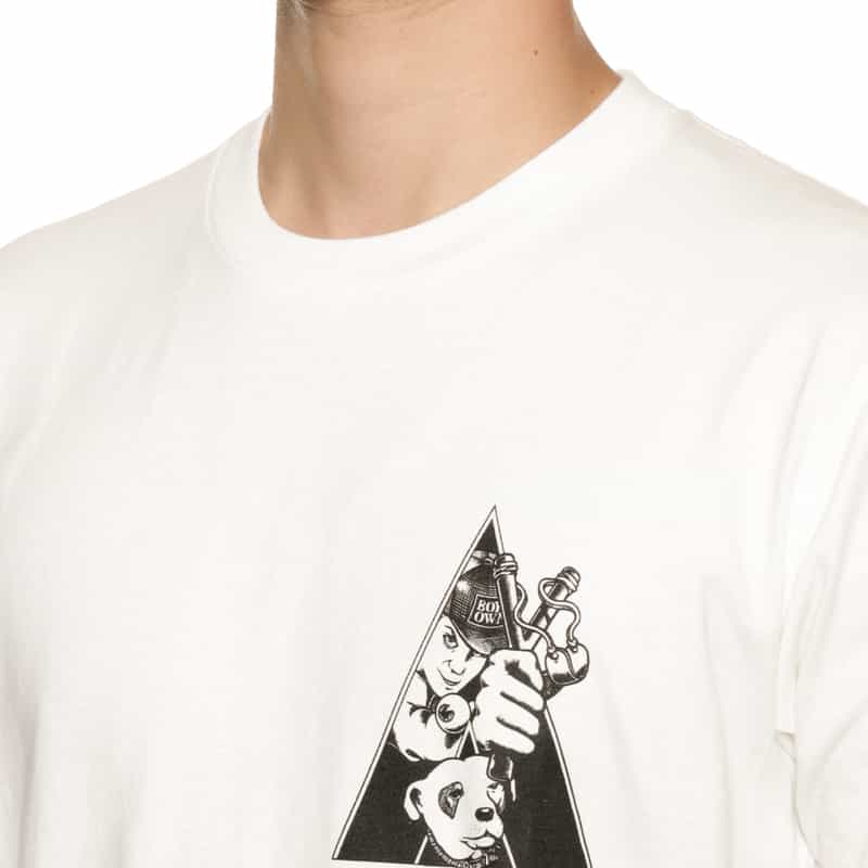 BOY'S OWN BOY’S OWN＜ボーイズ・オウン＞プリントTシャツ WHITE