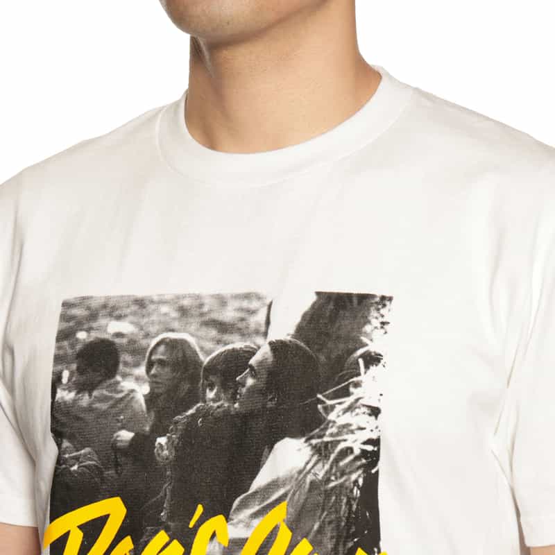 BOY'S OWN BOY’S OWN＜ボーイズ・オウン＞プリントTシャツ WHITE