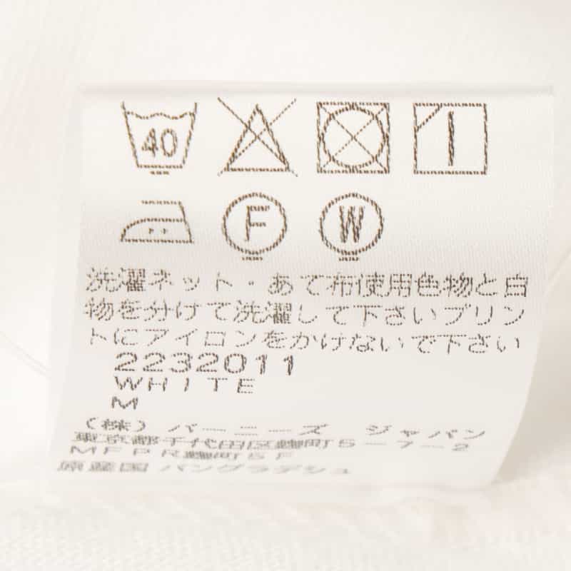 BOY'S OWN BOY’S OWN＜ボーイズ・オウン＞プリントTシャツ WHITE