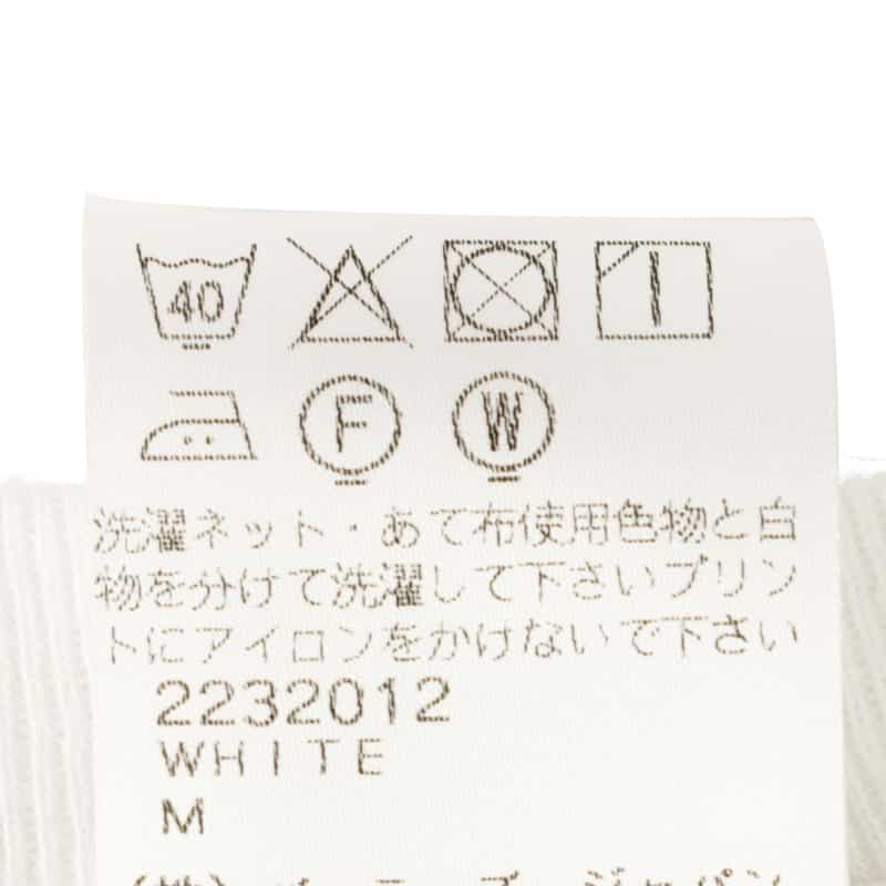 BOY'S OWN BOY’S OWN＜ボーイズ・オウン＞ロゴ入りTシャツ WHITE