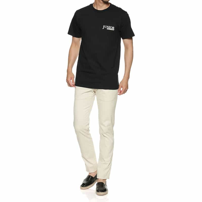 BOY'S OWN BOY’S OWN＜ボーイズ・オウン＞ロゴ入りTシャツ BLACK