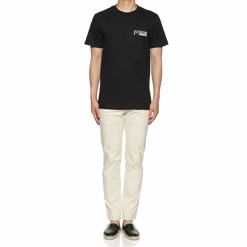 BOY'S OWN BOY’S OWN＜ボーイズ・オウン＞ロゴ入りTシャツ BLACK