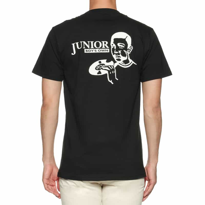 BOY'S OWN BOY’S OWN＜ボーイズ・オウン＞ロゴ入りTシャツ BLACK