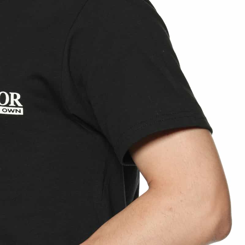 BOY'S OWN BOY’S OWN＜ボーイズ・オウン＞ロゴ入りTシャツ BLACK