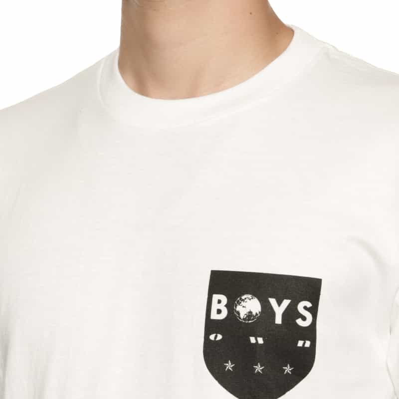 BOY'S OWN BOY’S OWN＜ボーイズ・オウン＞プリントTシャツ WHITE