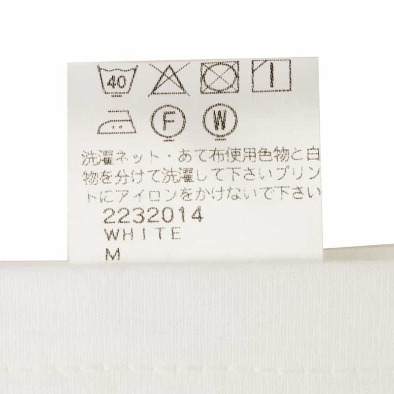 BOY'S OWN BOY’S OWN＜ボーイズ・オウン＞プリントTシャツ WHITE