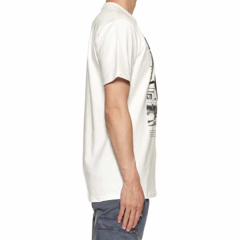 BOY'S OWN BOY’S OWN＜ボーイズ・オウン＞プリントTシャツ WHITE