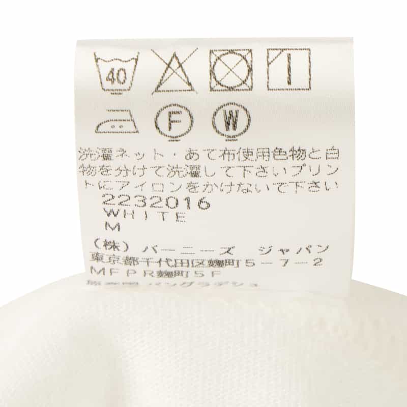 BOY'S OWN BOY’S OWN＜ボーイズ・オウン＞プリントTシャツ WHITE