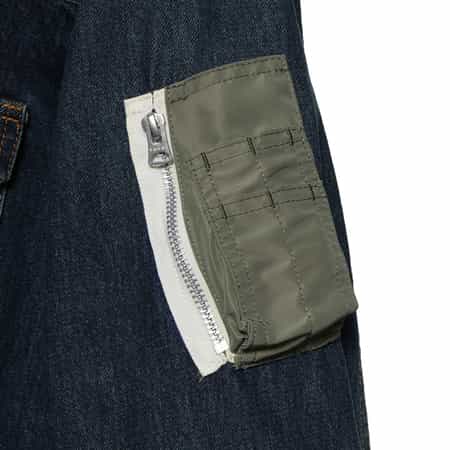 コンビネーション デニムジャケット(2232030)|SACAI(サカイ コンビネーション デニムジャケット(2232030)|SACAI(サカイ