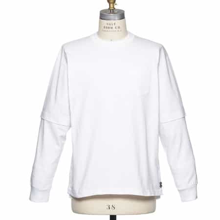 プリントロゴ ロングスリーブTシャツ（2226422）｜JIL SANDER