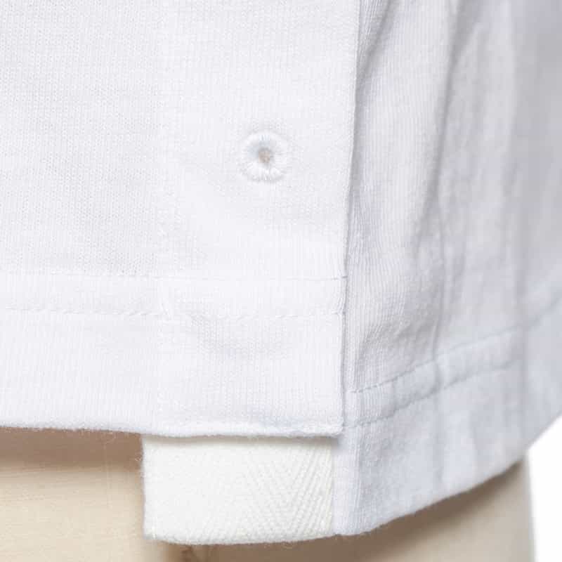 SACAI SACAI＜サカイ＞サイドスナップ ロゴ入りカットソー WHITE