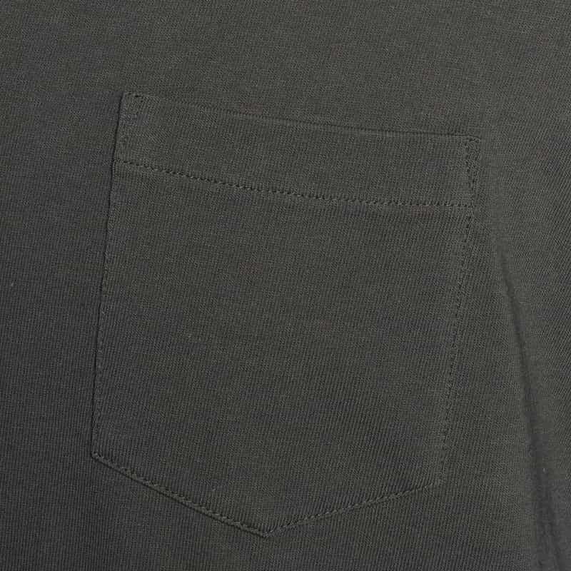 SACAI SACAI＜サカイ＞サイドスナップ ロゴ入りTシャツ DARK GRAY