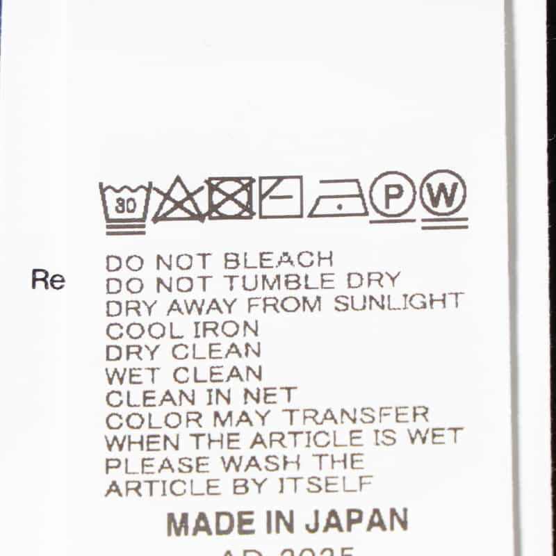 SACAI SACAI＜サカイ＞サイドスナップ ロゴ入りTシャツ DARK GRAY