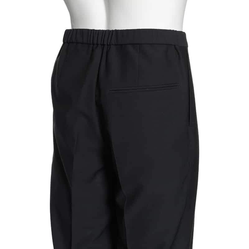 BARNEYS NEW YORK セットアップ ドローストリング スリムテーパード パンツ NAVY