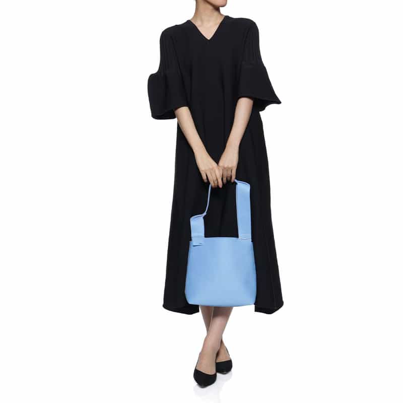 ZATTU "CONCH" ショルダーバッグ LIGHT BLUE