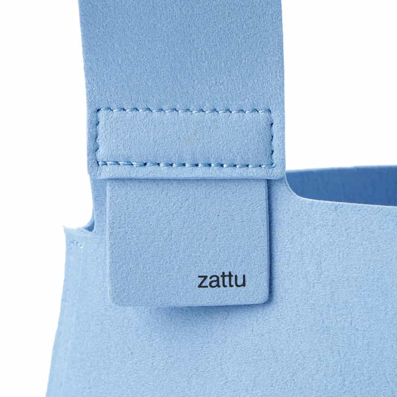 ZATTU "CONCH" ショルダーバッグ LIGHT BLUE
