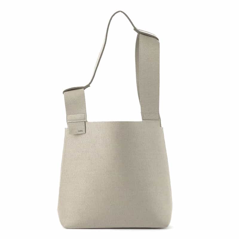 ZATTU "CONCH" ショルダーバッグ GRAY