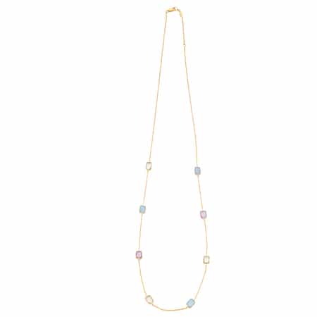 LaSoeur（ラスール）マルチドロップ天然石ネックレスバーニーズ