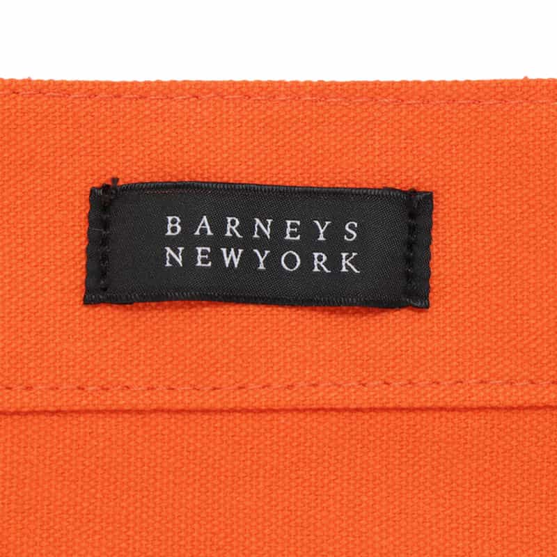 BARNEYS NEW YORK ロゴ入り トートバッグ "KOBE" ORANGE