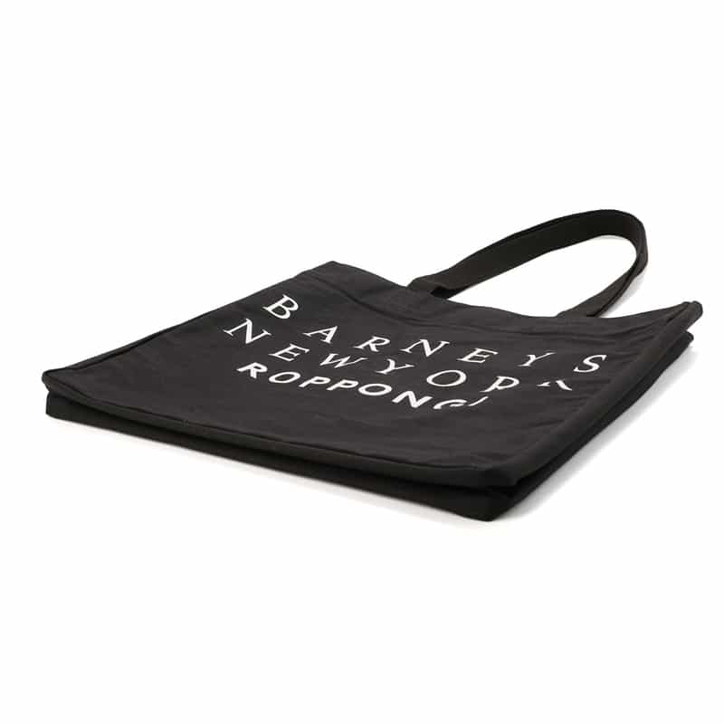 BARNEYS NEW YORK ロゴ入り トートバッグ "ROPPONGI" BLACK