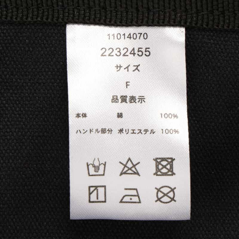 BARNEYS NEW YORK ロゴ入り トートバッグ "ROPPONGI" BLACK