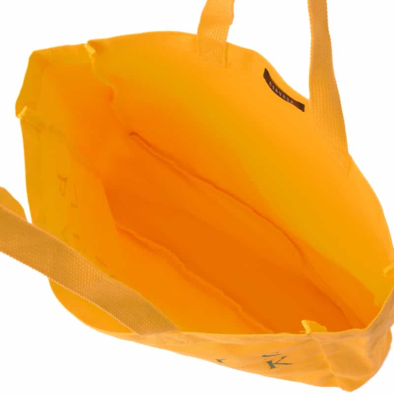 BARNEYS NEW YORK ロゴ入り トートバッグ "SHIBUYA" YELLOW