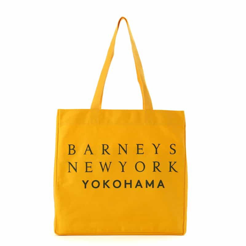 BARNEYS NEW YORK ロゴ入り トートバッグ "YOKOHAMA" YELLOW