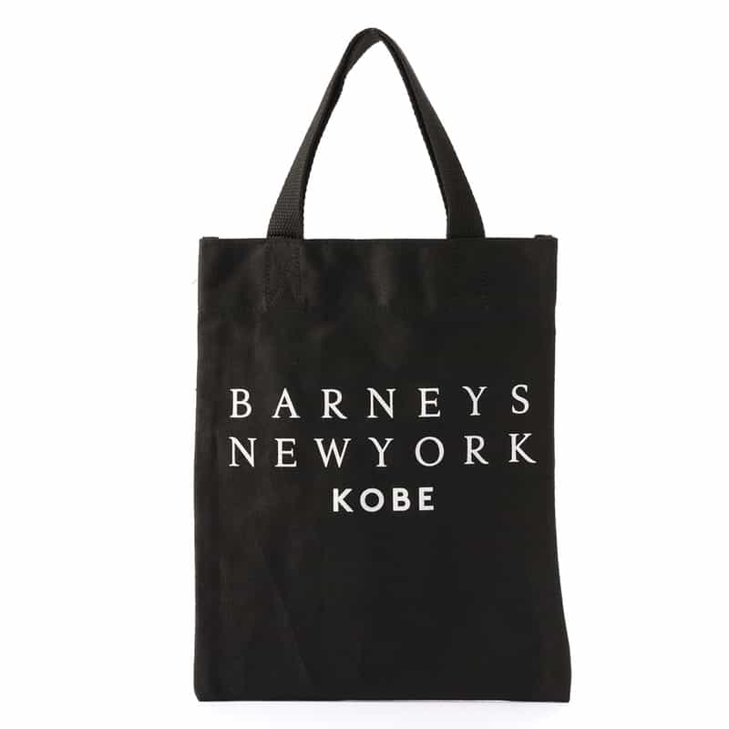 BARNEYS NEW YORK ロゴ入り ミニトートバッグ "KOBE" BLACK