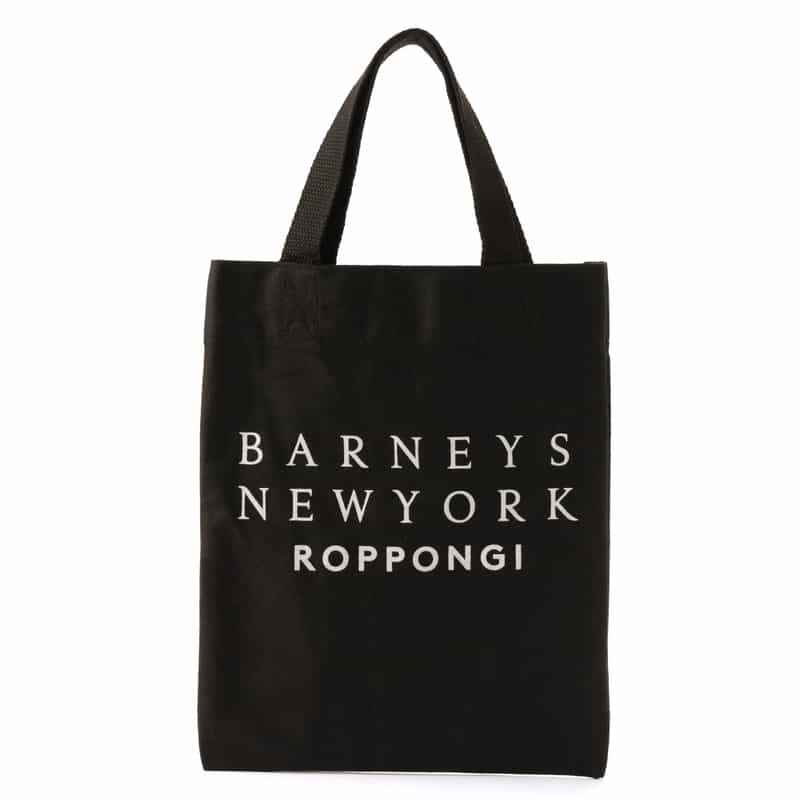 BARNEYS NEW YORK ロゴ入り ミニトートバッグ "ROPPONGI" BLACK