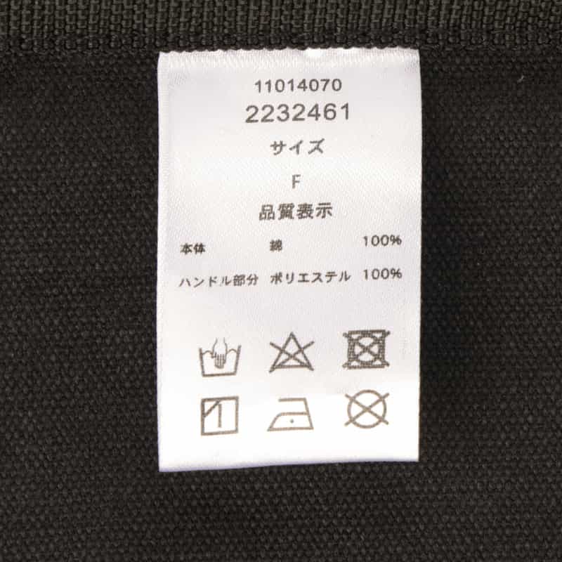 BARNEYS NEW YORK ロゴ入り ミニトートバッグ "ROPPONGI" BLACK