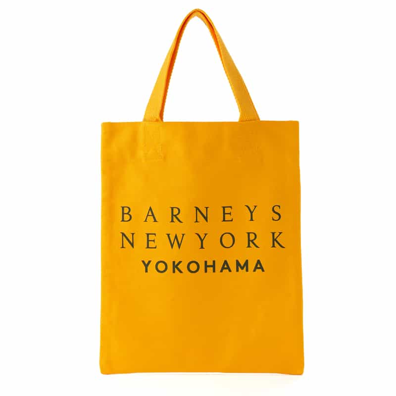 BARNEYS NEW YORK ロゴ入り ミニトートバッグ "YOKOHAMA" YELLOW