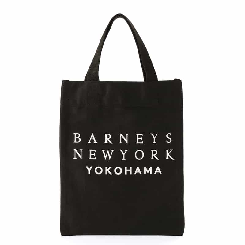 BARNEYS NEW YORK ロゴ入り ミニトートバッグ "YOKOHAMA" BLACK