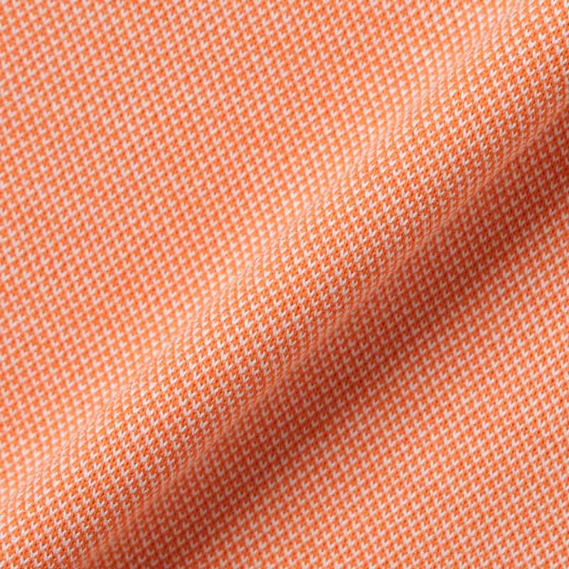 KETROY KETROY＜ケトロイ＞バーニーズ　ニューヨーク限定コットンピケ素材ハーフスリーブ カットソー ORANGE